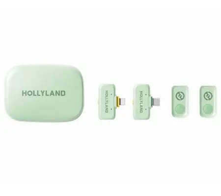 Радиосистема Hollyland Lark A1 Combo зелёный