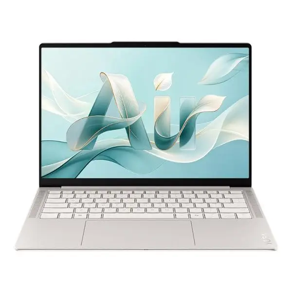 Серебристый ультрабук Lenovo Yoga Air 14 Aura 2026 с сенсорным OLED-экраном 14 дюймов