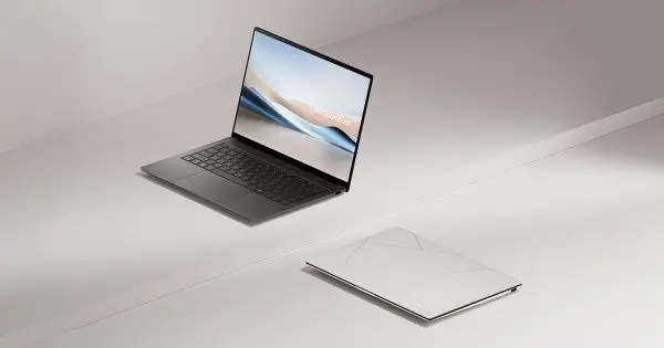 Ноутбук Asus zenbook 14 Air 2025 UX5406SA u7-258v 2.8k/120hz OLED 32/1t Серый