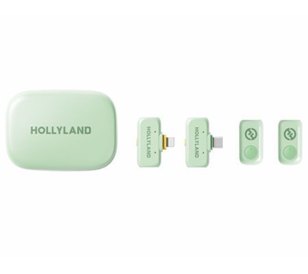 Радиосистема Hollyland Lark A1 Combo зелёный
