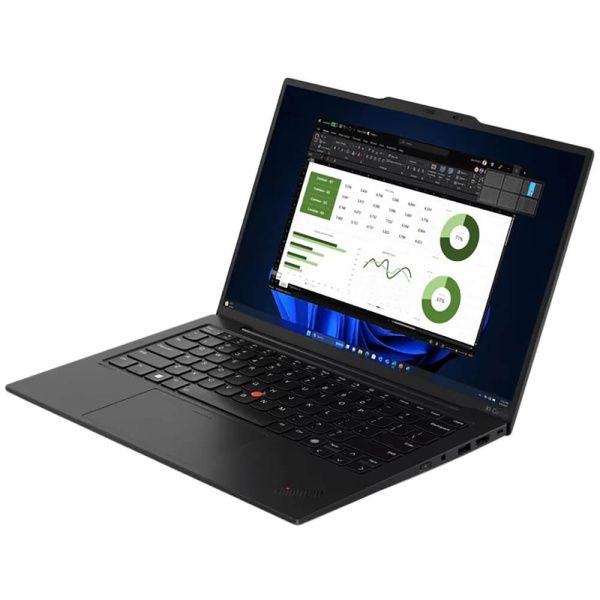 Ультрабук Lenovo ThinkPad X1 Carbon Gen 12 с Intel Core Ultra 7-155H в чёрном корпусе